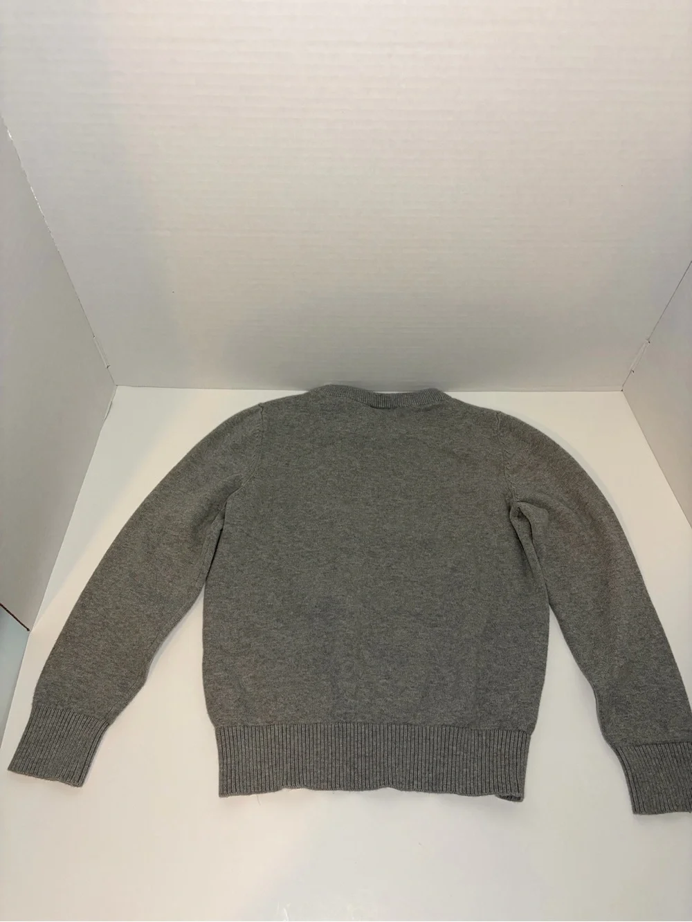The Children's Place Gray V-Neck Sweater